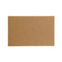A brown kraft paper card.