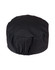 A black Chef's Cap featuring an elasticated band for a secure fit and a rounded top design.
