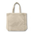 A cream-coloured 450gsm Victorian canvas tote bag with two handles and a plain design.
