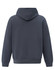 A unisex premium fleece oversized hoodie in dark navy, featuring a large hood and a simple, clean design.