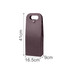 A drink bottle bag in a dark purple shade, featuring a handle and dimensions of 41cm by 16.5cm by 9cm.