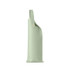 A drink bottle bag in elegant mint green PU leather, featuring a sturdy handle and a minimalistic design.