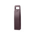 A wine bottle bag in a dark purple colour with a handle and single compartment for holding one bottle.