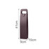 A wine bottle bag in dark purple with a handle and measurements of 41cm height, 9cm width, and 10cm depth.