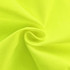A close-up of bright hi-vis yellow fabric, showcasing a textured surface. The material is soft and flexible.
