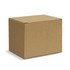 A plain brown cardboard box with no text or logos, featuring a rectangular shape and flaps on top.