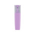 A highlighter with a clear lid and a lavender casing, featuring a brush tip for easy application.