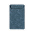 A5 magnetic clipboard in a navy blue colour with a smooth surface and stitched detailing. Includes a pocket flap.