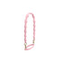 A drink bottle strap featuring pink silicone flowers and gold hardware, designed for tumblers.