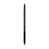 A double-ended black pencil and ballpoint pen, featuring a sleek design and a central dividing line.