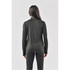 A women's Milano 1/4 zip pullover in dark grey, featuring a fitted design and long sleeves. It has a logo on the back.