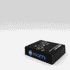 A black box for a product with a logo, featuring an illustration of a wireless charging device.