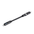 A 100W 3-in-1 aluminium charging cable in black with a digital display, featuring multiple connector types.