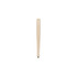 A wooden pen shaped like a baseball bat, featuring a natural wood finish and a gold nib. It has a simple design.