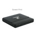 A black 20000mAh power bank with multiple ports and a logo, designed for charging laptops and devices.