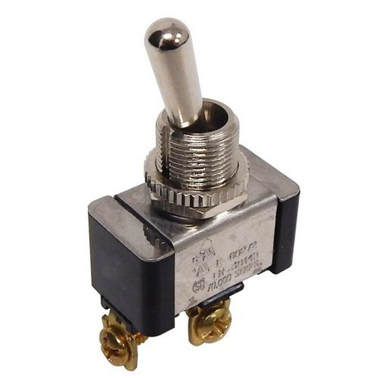 Morris Products 70252 Heavy Duty Momentary Contact Toggle Switch SPST On-( Off) Screw Terminals KTOOL