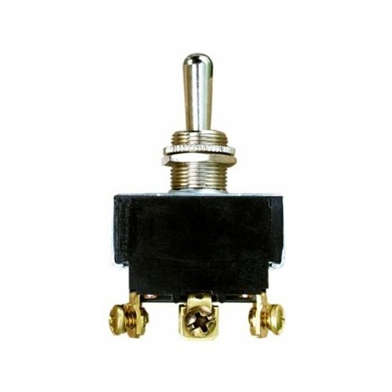 Morris Products 70300 Heavy Duty Momentary Contact Toggle Switch DPDT (On)- Off-(On) Screw Terminals KTOOL