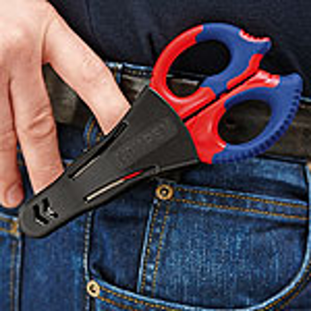 Knipex 95 05 20 US 6 1/4 Angled Electricians' Shears