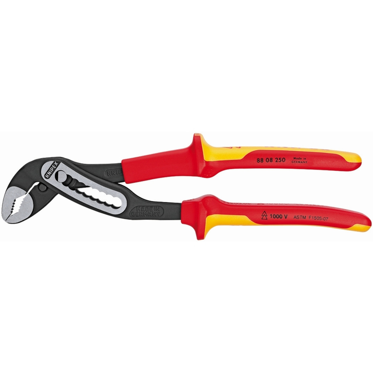 Knipex 88 08 250 US 10'' Alligator Water Pump Pliers-1,000V