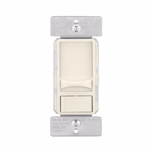 Eaton Wiring Devices SUL06P-LA UNIV SLIDE DIMMER LHT ALMOND BOX