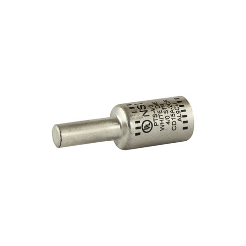 NSi PTS4/0 Straight Solid Pin Terminal Connectors 4/0 To 2/0 Pin