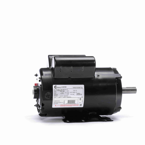 Century CP1502L 5.0 HP Air Compressor Motor 1 phase 3600 RPM 230V 56HZ Frame