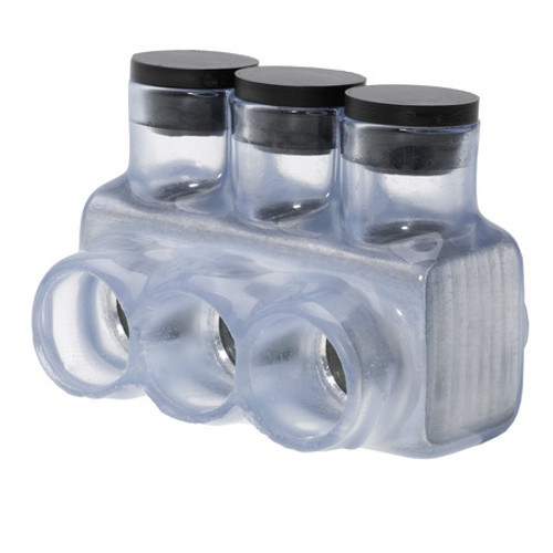 Polaris IPL3/0-3C 3-Port Clear Multi-Tap Pre-Insulated Connector 3/0 – 6 AWG