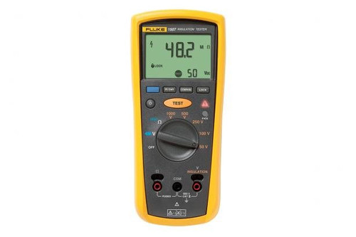 Fluke 1507 CAL insulation tester (americas), cal traceable w data