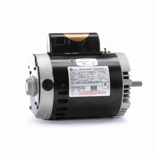 Century B970 1/2-.06 HP Pool Pump Motor 1 phase 3600 RPM 115 V 56C Frame