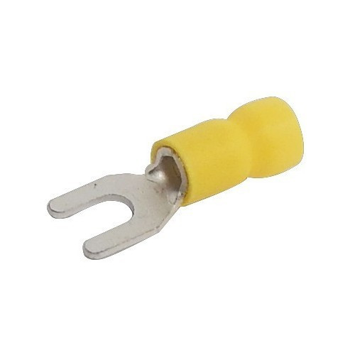 Morris Products 10168 Vinyl Insulated Fork/Spade Terminals - 12-10 Wire, 5/16" Stud