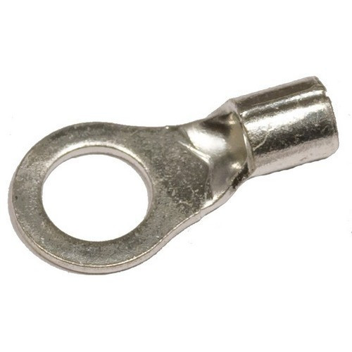 Morris Products 11042 Non-Insulated Ring Terminals - 16-14 Wire, 1/4" Stud