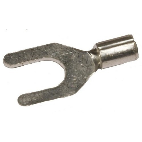 Morris Products 11514 Non-Insulated Fork/Spade Terminals - 22-16 Wire, #6 Stud