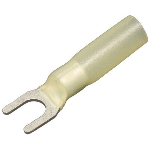 Morris Products 12264 Heat Shrinkable Spade Terminals - 12-10 Wire, #8 Stud