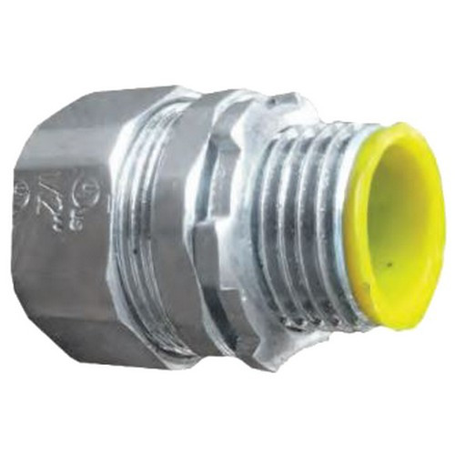 Morris Products 14370 Rigid Steel Compression Insulated Box Connector 1/2"