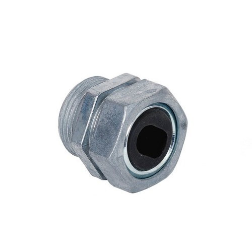 Morris Products 15379 Water-Tight Service Entrance Connectors - Zinc Die Cast - 2" 2/0 Cable Grommet Opening Max ID 1.34" x .86"