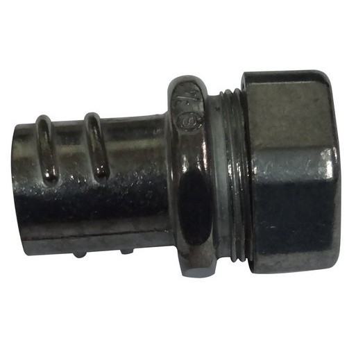 Morris Products 15420 EMT to Flex Combination Compression Coupling - Zinc Die Cast 1/2"