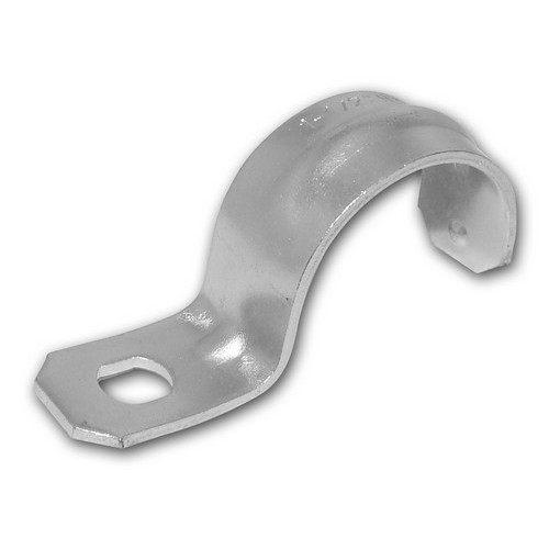 Morris Products 19428 1 Hole Rigid Pipe Straps - Heavy Duty -  Steel 1-1/2"