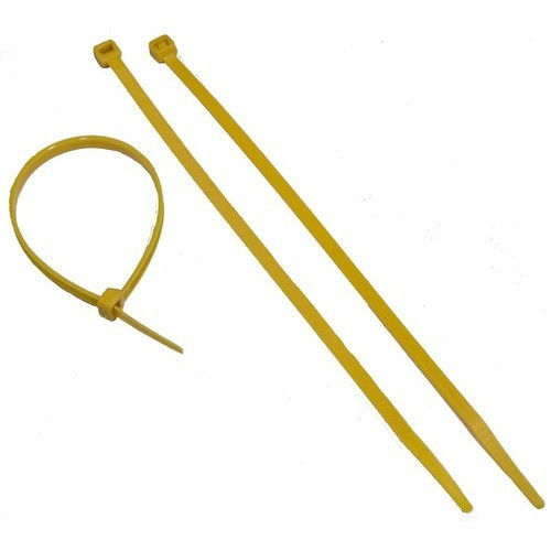 Morris Products 20613 Yellow Nylon Cable Ties 50LB 8"