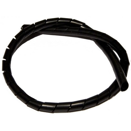 Morris Products 22114 Spiral Wrap Polyethylene UV Black .35"- 1.26"  33'