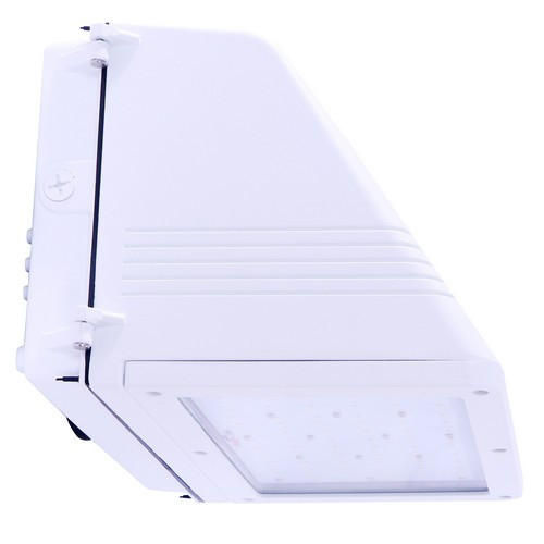 Morris Products 71455C LED Classic Full Cutoff Medium Wallpacks 75W 8,055 Lumens White