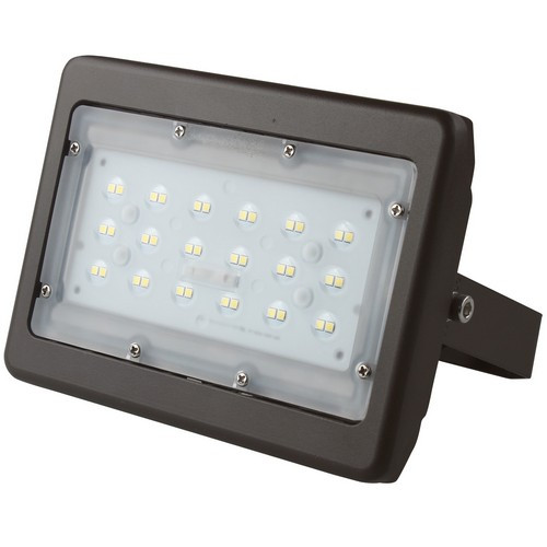 Morris Products 71805A LED Small Floods Yoke Bracket Mount 30W 3000K 3,423 Lumens Bronze