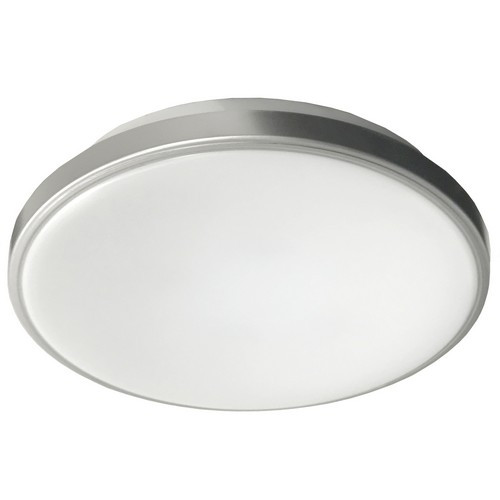 Morris Products 72220 LED 1 Band Decorative Ceiling Lighting 12" Single Ring 15W 3000K Satin Nickel