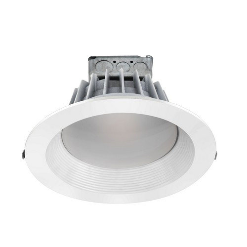 Morris Products 72686 LED Downlight - New Construction 10" 40W 4000K Aluminum Baffle Trim