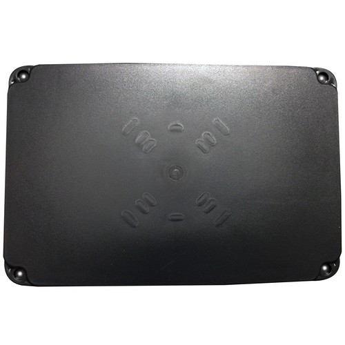 Morris Products 73379 Compact Cold Weather & Wet Location LED Exit Sign Single Face Panel Black Housing