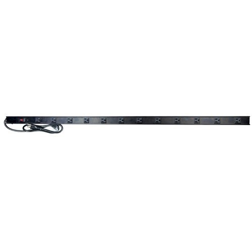 Morris Products 89100 Heavy Duty Metal Power Bar Surge Strip