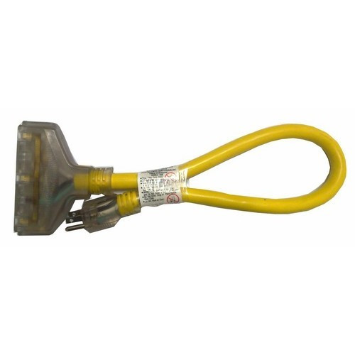 Morris Products 89312 Heavy Duty Tri-Tap Extension Cord - 3 Outlet