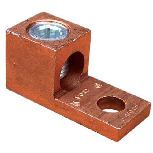 Morris Products 90562 Copper Mechanical Connector Extruded Style One Conductor #4 - #14