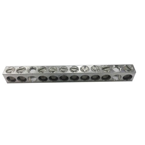 Morris Products 91141 Ground/Neutral Bars - Aluminum #14 - #4  12 Circuit