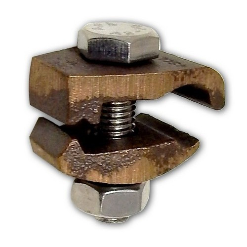 Morris Products 91715 Ground Clamp - I Beam - Isolated From Beam  #8 - #4
