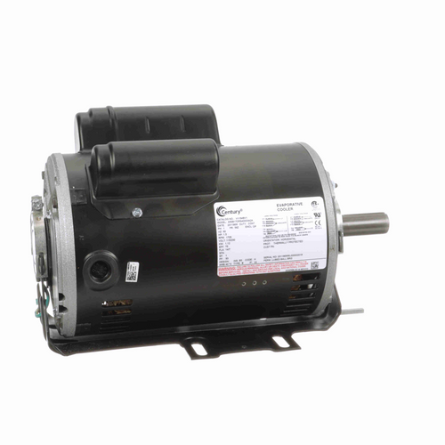 Century V1154BV1 Refrigeration Motor 1.5 HP 1 Ph 60 Hz 115/230 V 1800 RPM 56Z Frame